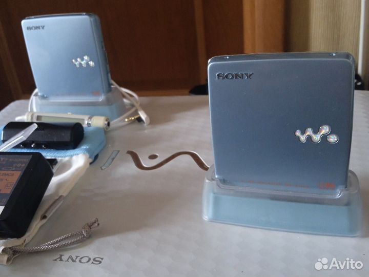 Sony Walkman MZ-EH50 hi-md плеер синий Минидиск