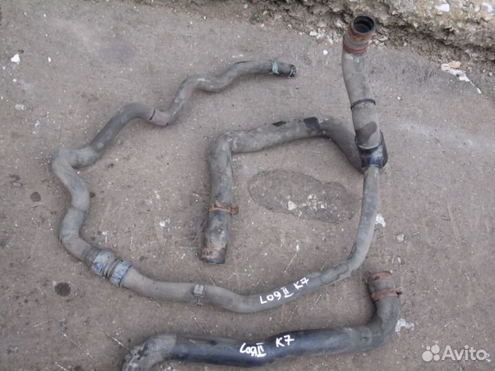 Патрубки охлаждения Рено Логан 2 К7М