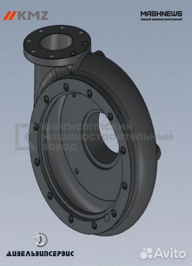 Корпус улитки насоса