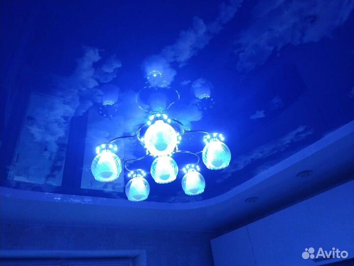 Люстра потолочная бу