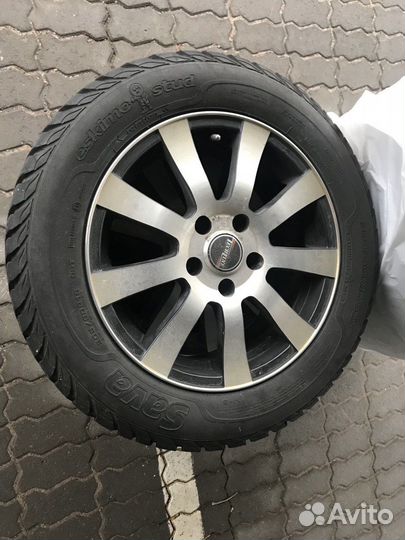 Колеса на дисках зимние 205 60 16 шипы