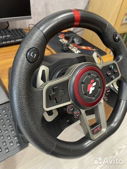 Руль FlashFire Suzuka Racing Wheel ES900R черный