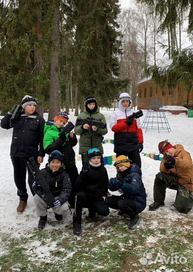 Выездной Лазертаг