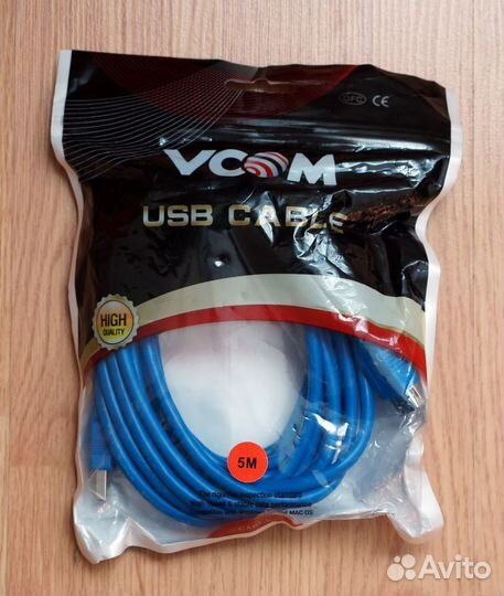 USB кабели 3.0,2.0 A(m) A(f), Ам-Bm разные