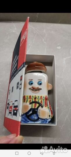 Фигурная бутылка. Штоф керамический. Новая