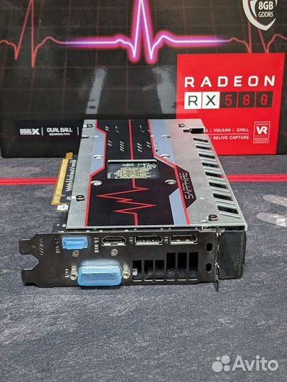Видеокарта Sapphire RX 580 8GB Pulse