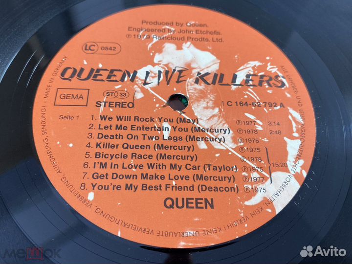 Queen – Live Killers (1979) 2LP