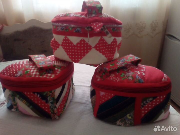 Косметичка -сундучок для ниток, пуговиц, таблеток