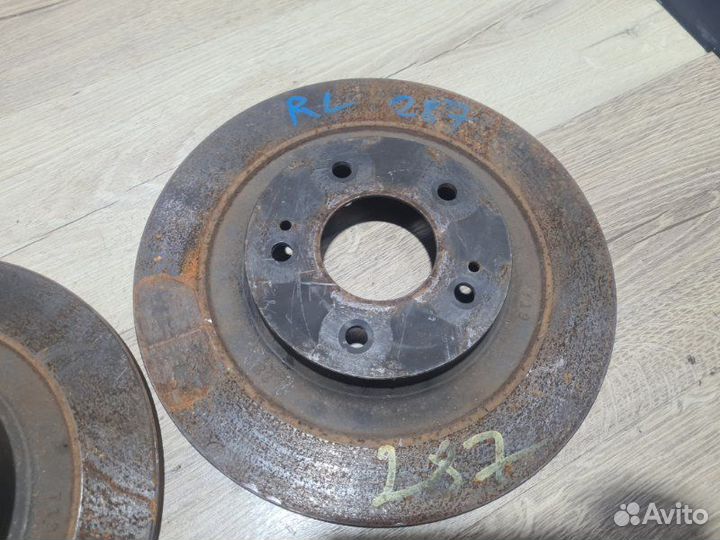 Диск тормозной задний Mitsubishi Outlander GF 2.0