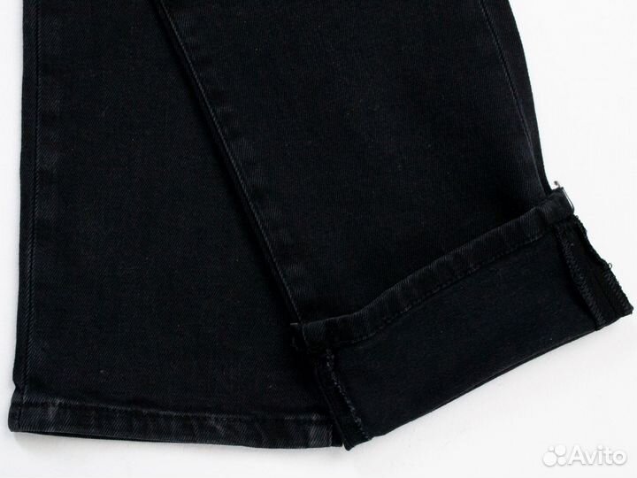 Джинсы Levis 724 чёрные большие размеры