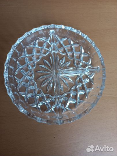 Хрустальная менажница