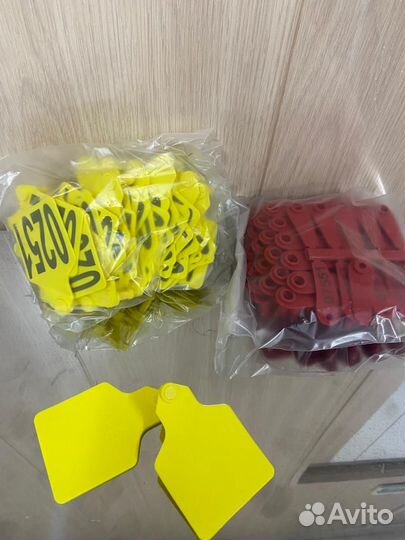 Бирки ушные двойные