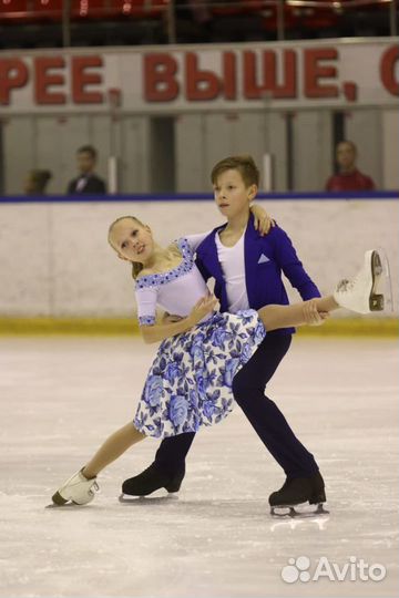 Костюм для фигурного катания (танцы на льду)