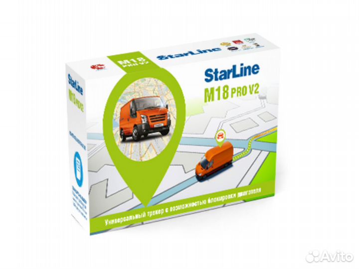 GPS трекер StarLine M18 Pro V2