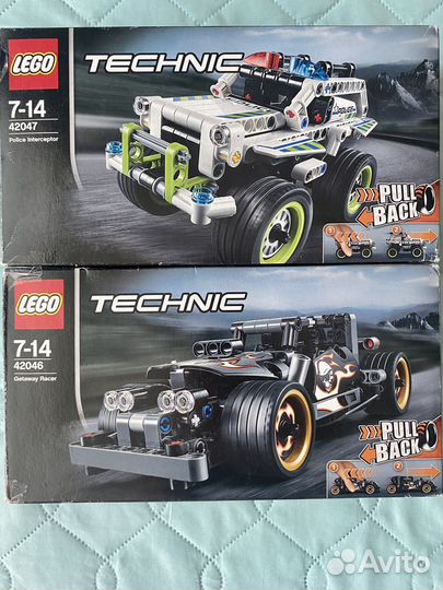 Конструктор lego Technic 42046 и 42047