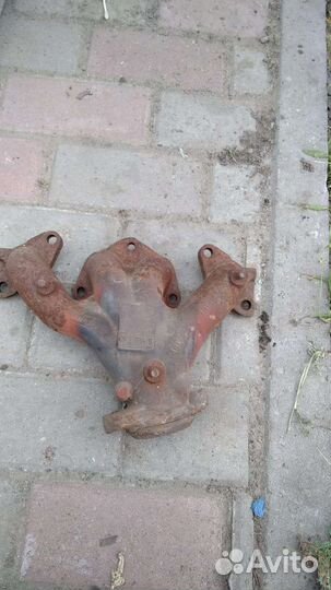 Renault logan 1 коллектор выпускной