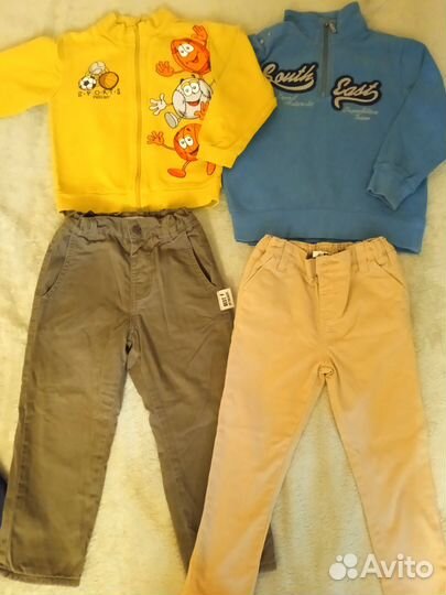Вещи пакетом для мальчика рь194, на 4 года