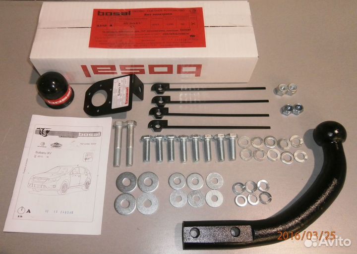 Фаркоп Субару (Subaru) XV 2011-2017