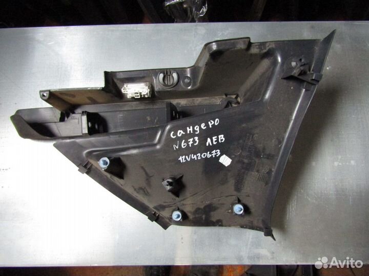 Обшивка стойки Sandero 2009-2014