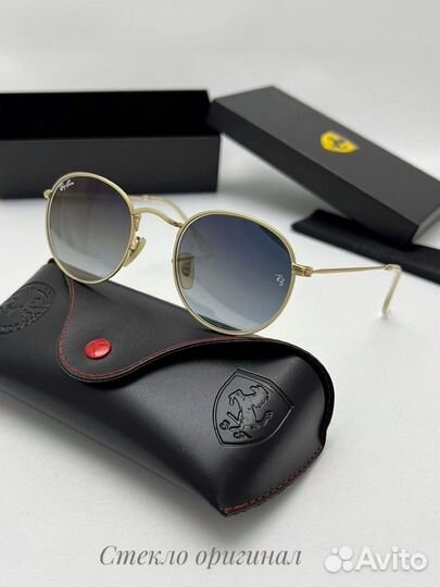Солнцезащитные очки ray ban стекло
