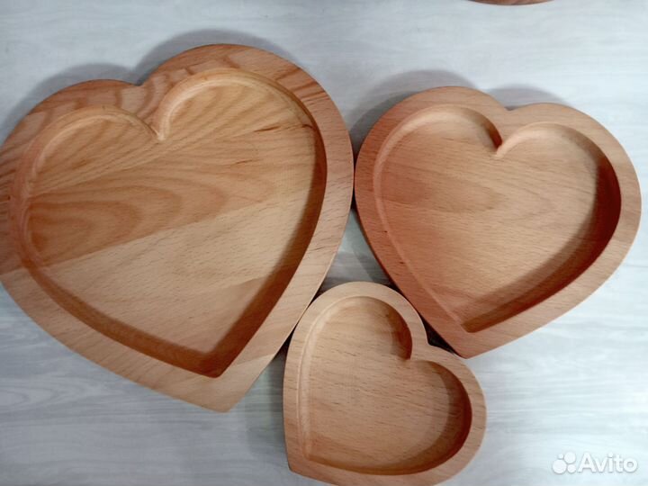 Деревянные тарелки