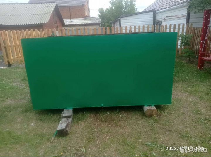 Емкость для воды металлическая