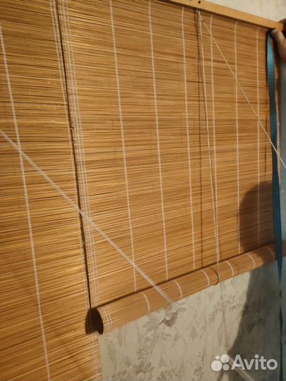 Штора из бамбука
