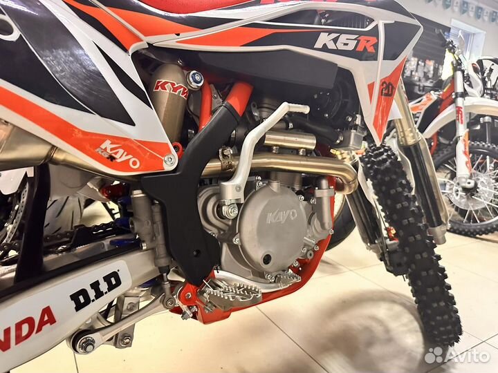 Мотоцикл кроссовый kayo K6-R KYB 250 (NC250SR) FCR