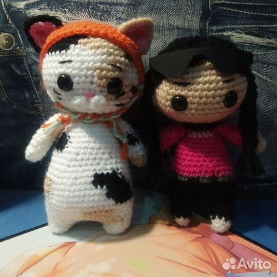 Вязанные игрушки ручной работы