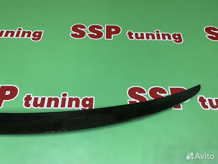 Спойлер для BMW G11 Performance, сухой карбон