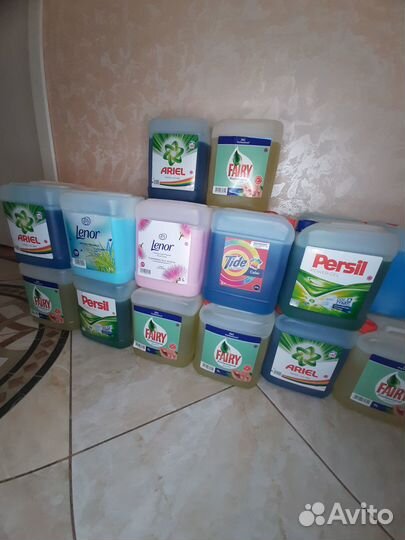 Гели Persil, Ariel, Fairy, Tide, Lenor 5л розн/опт
