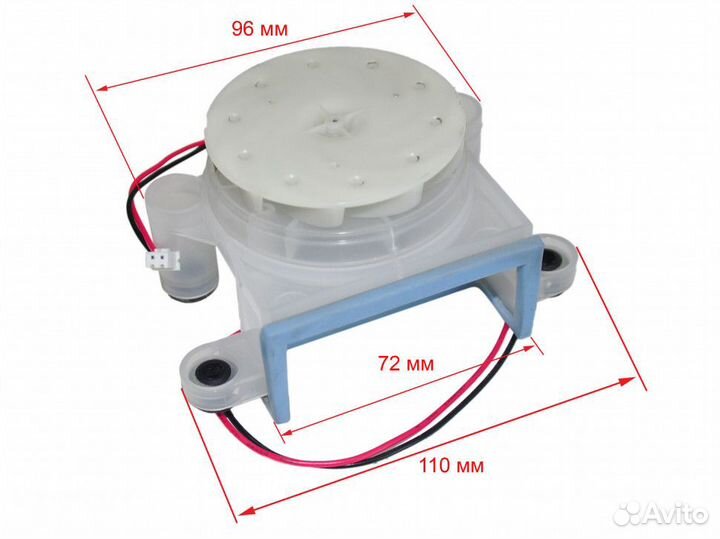 Вентилятор робота-пылесоса redmond RV-R310