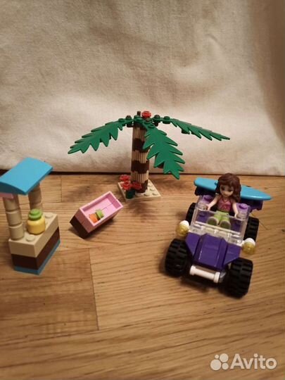 Lego friends Сцена поп-звезды 41105 + пляжный авто