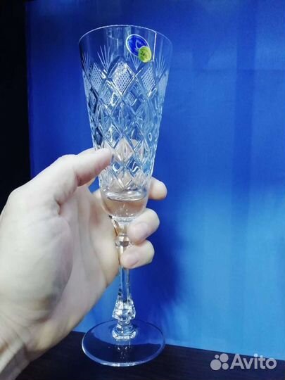 Хрустальные бокалы фужеры