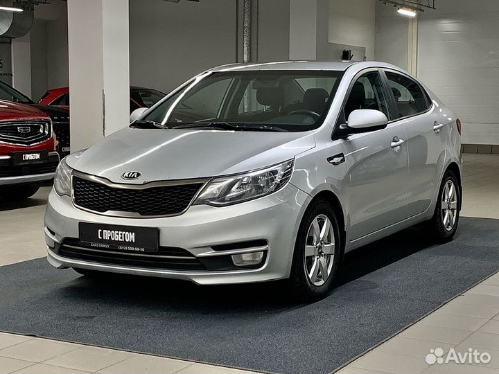 Kia Rio 1.6 МТ, 2015, 214 000 км