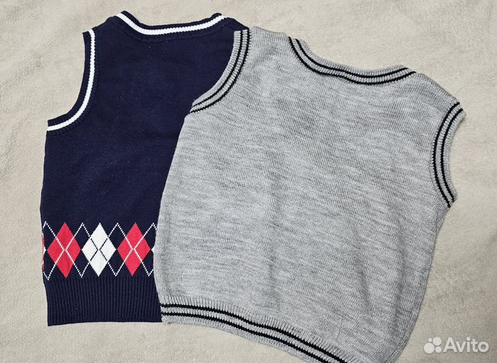 Жилеты детские хлопок на 2 - 3года