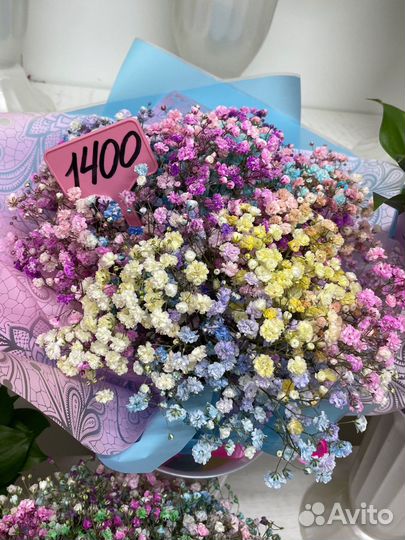 Букет из гипсофилы