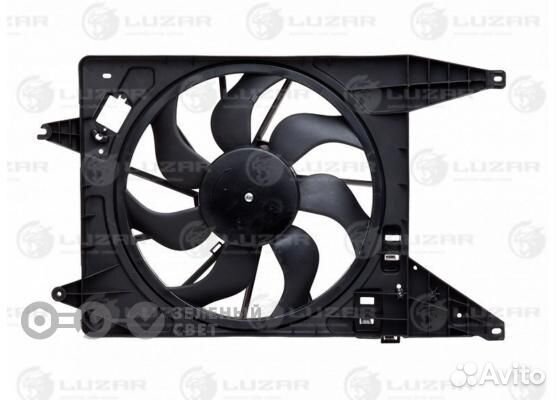 Luzar LFC0966 Вентилятор радиатора renault logan 0