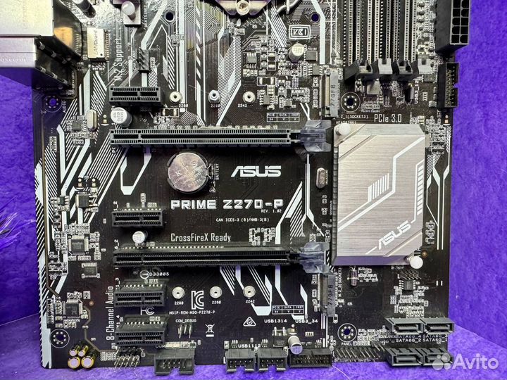 Материнская плата 1151 v1 asus Z270
