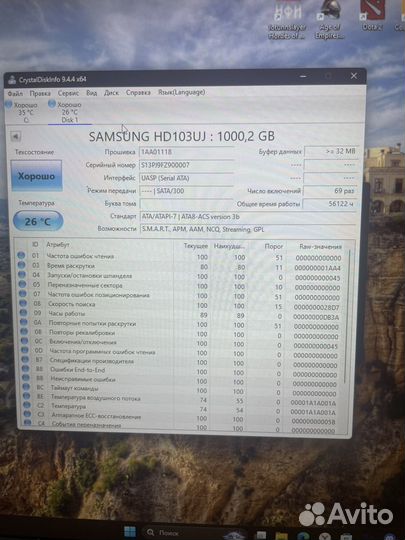 Серверные HDD Samsung 1tb