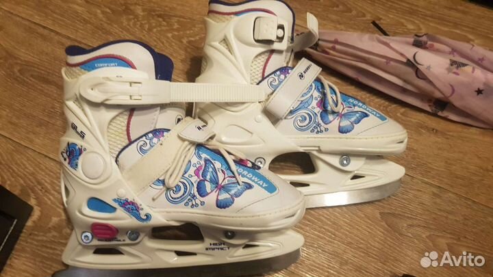 Коньки детские раздвижные