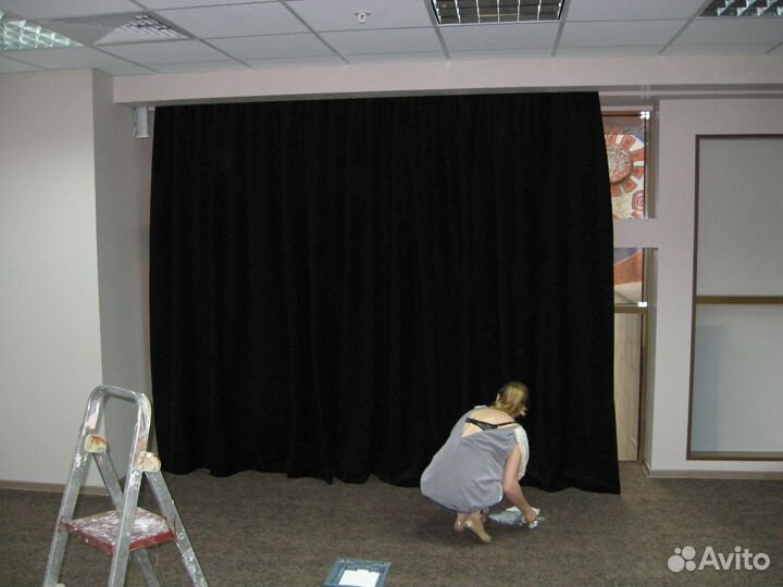 Карниз для штор с электроприводом