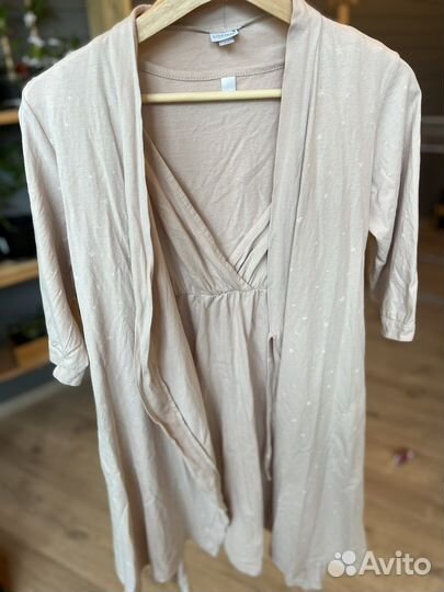 Халат и сорочка для беременных и кормящих