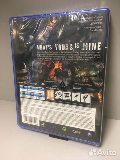 PS4 Thief 2014 FR cusa00250, Новая