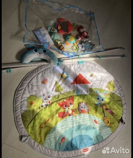 Игровой коврик Tiny love солнечная полянка