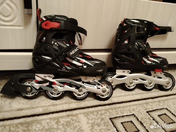 Роликовые коньки детские раздвижные