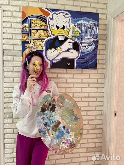 Картина на заказ маслом на холсте. Художник