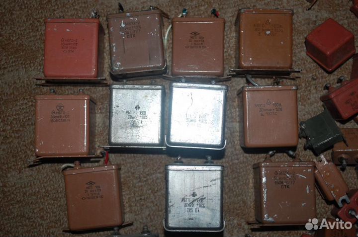 Конденсаторы СССР для запуска электродвигателей