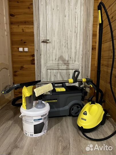 Аренда моющего пылесоса karcher