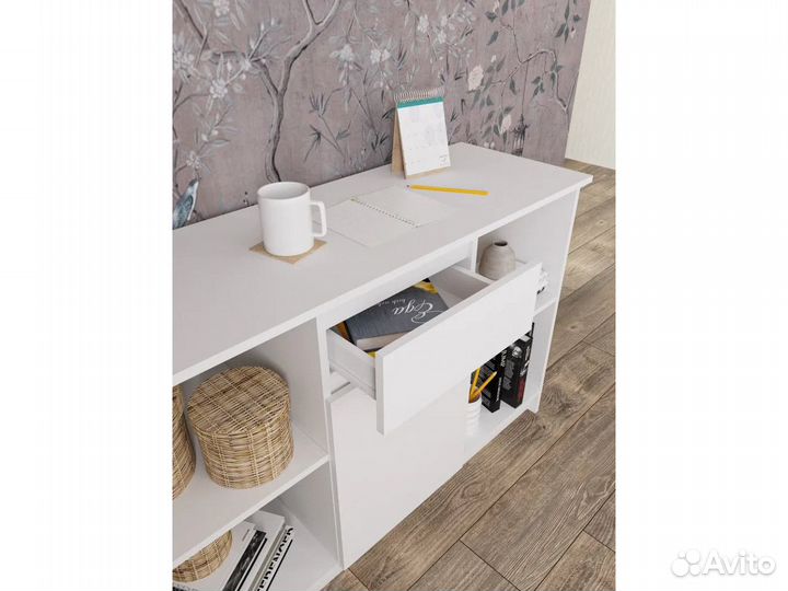 Белая тв-тумба